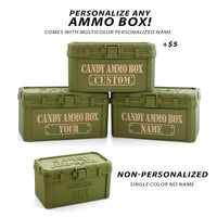 Candy Ammo Box - Filled with Candy and Ammo.