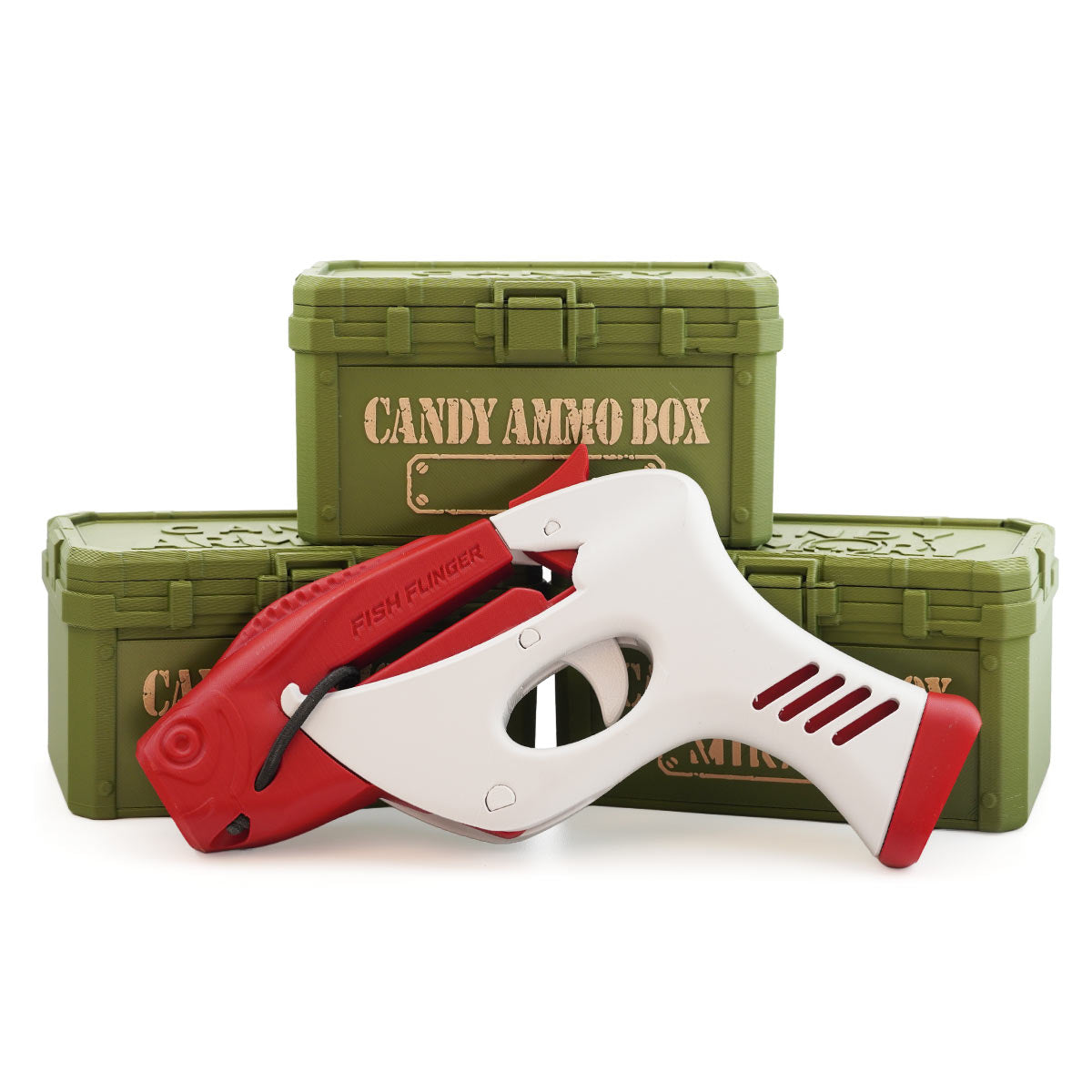 Candy Ammo Box - Filled with Candy and Ammo.