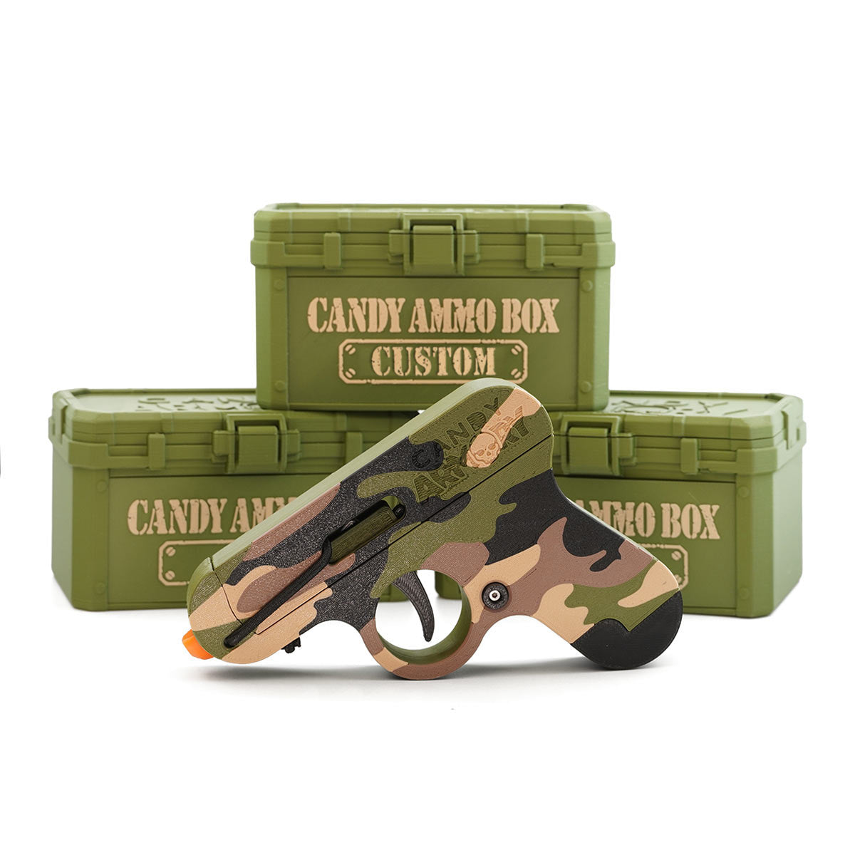 Candy Ammo Box - Filled with Candy and Ammo.
