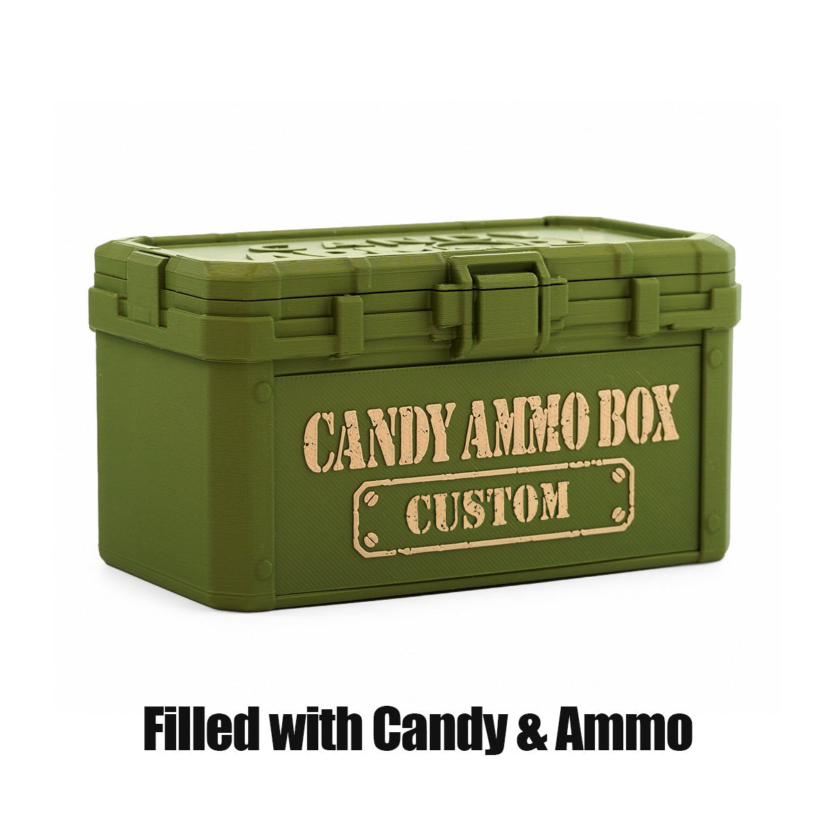 Candy Ammo Box - Filled with Candy and Ammo.