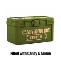 Candy Ammo Box - Filled with Candy and Ammo.