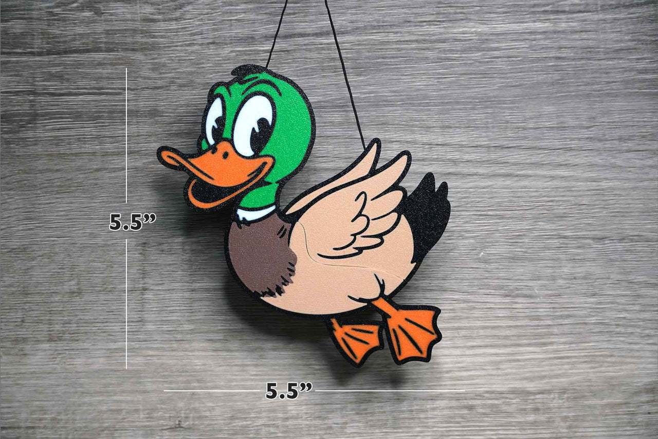 Duck Target - Breaks apart when hit. - Snaps back together in seconds.