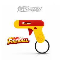 Smartee Shooter Keychain - Actually Works! Shoots Smarties Candy - Doubles as Fun and Satisfying Fidget Toy