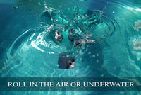 Floating Dice Set - Fair, well balanced, slow float! 5 Dice - Case - Waterproof Pad - Pencil