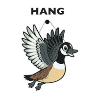 Goose Target - Breaks apart when hit. Magnetically Snaps back together in seconds.