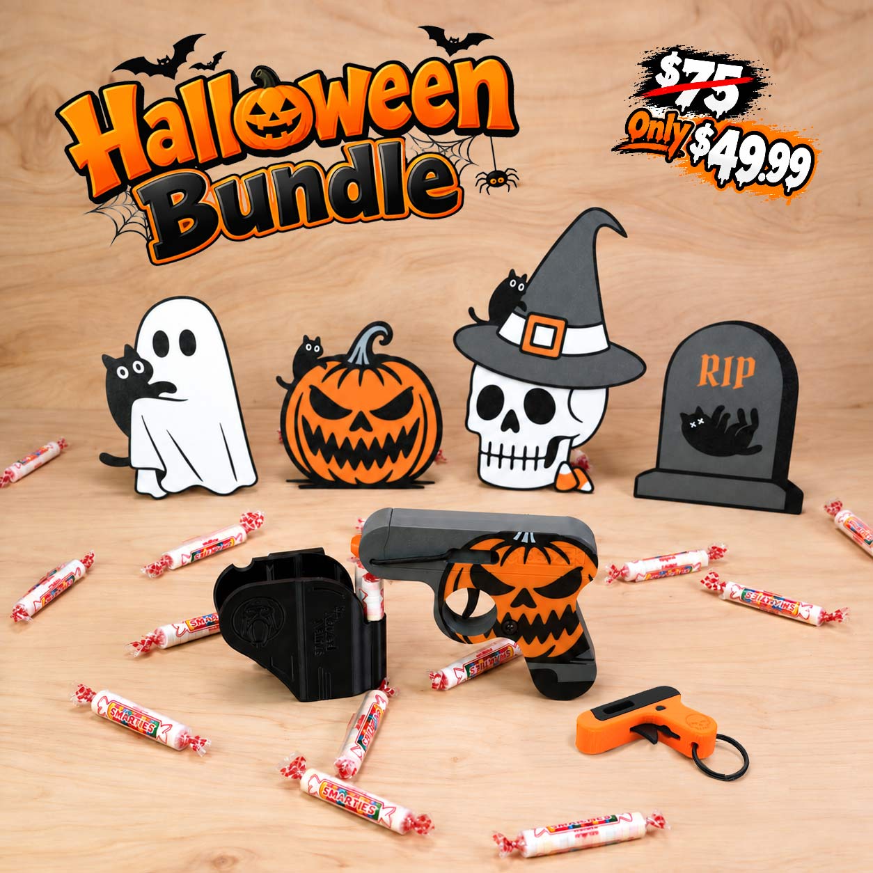 Halloween Smartee Shooter Bundle. BLOWOUT! Price Reduced.