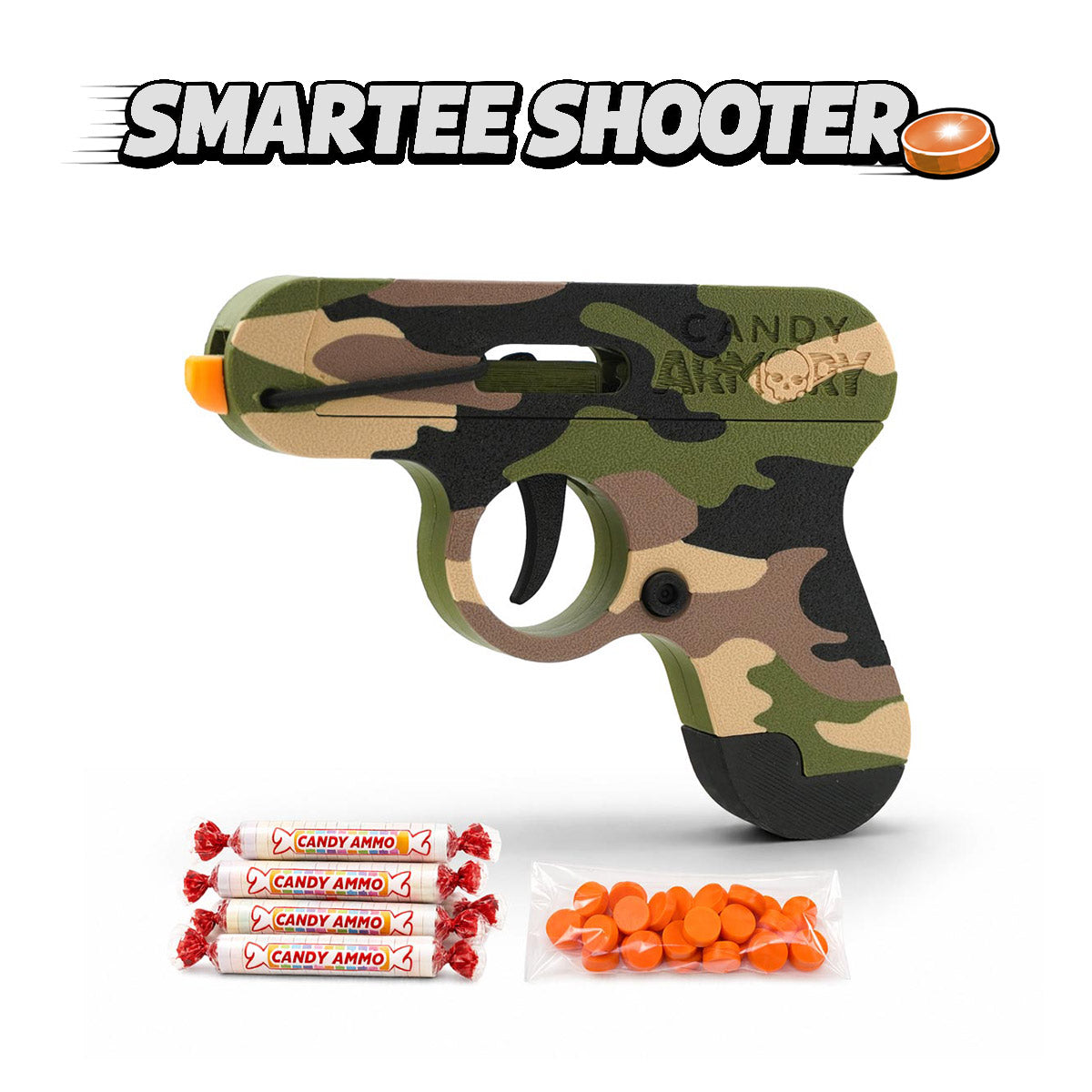 Smartee Shooter - A toy gun that shoots Smarties Candy!