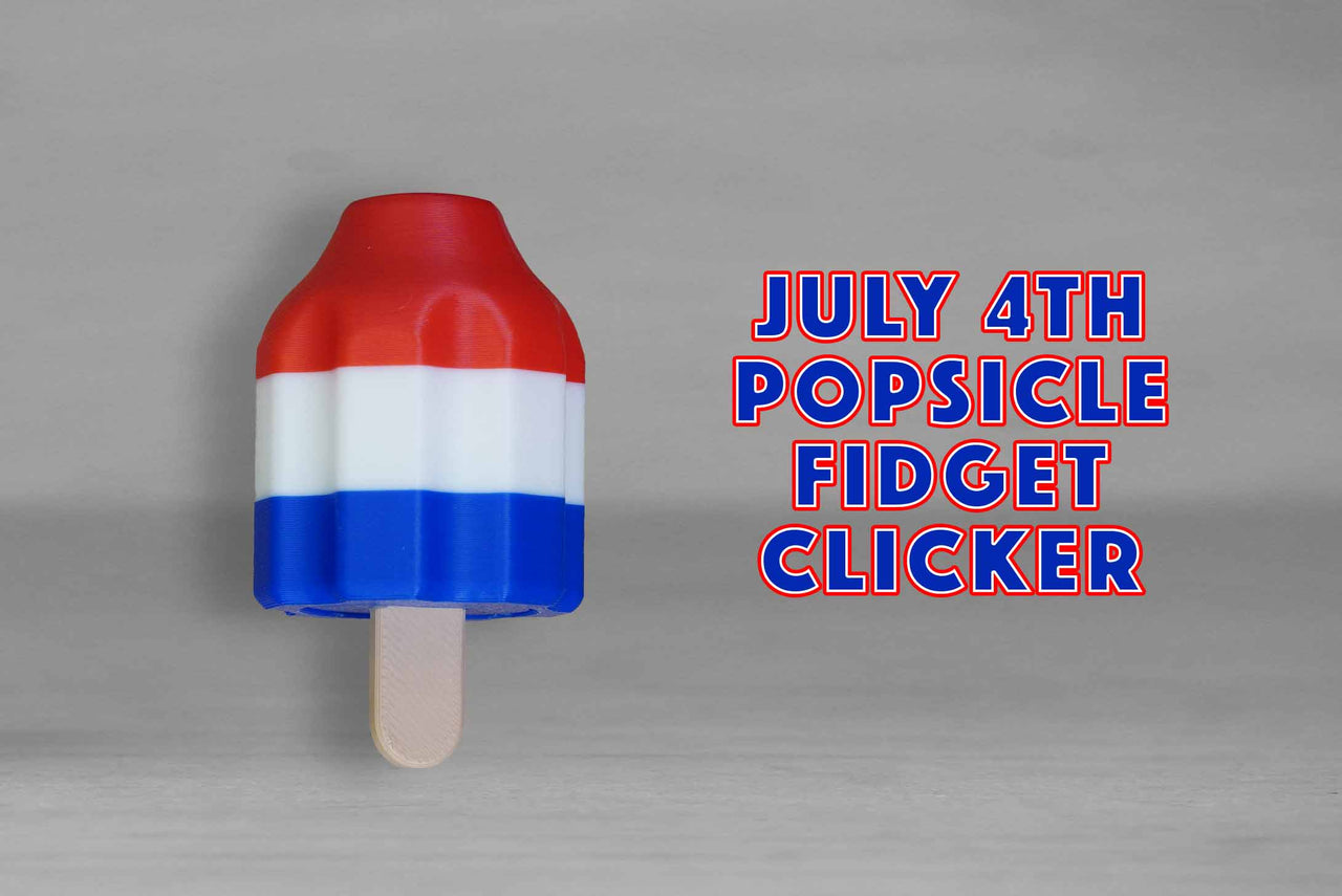 4th of July Party Bundle - Smartee Gun - Firework Target - Popsicle Fidget