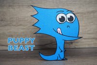 Monster Targets for Smarties Gun - 5 Pack (1 FREE)