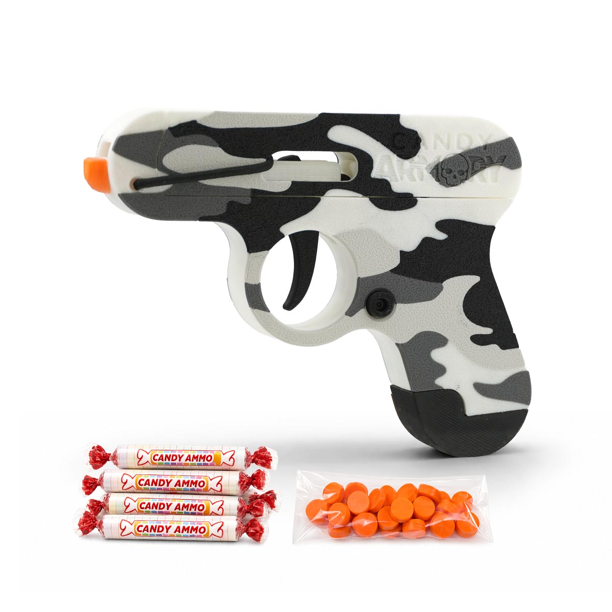 Smartee Gun - Camo - SSM3 - A gun that shoots Smarties Candy!