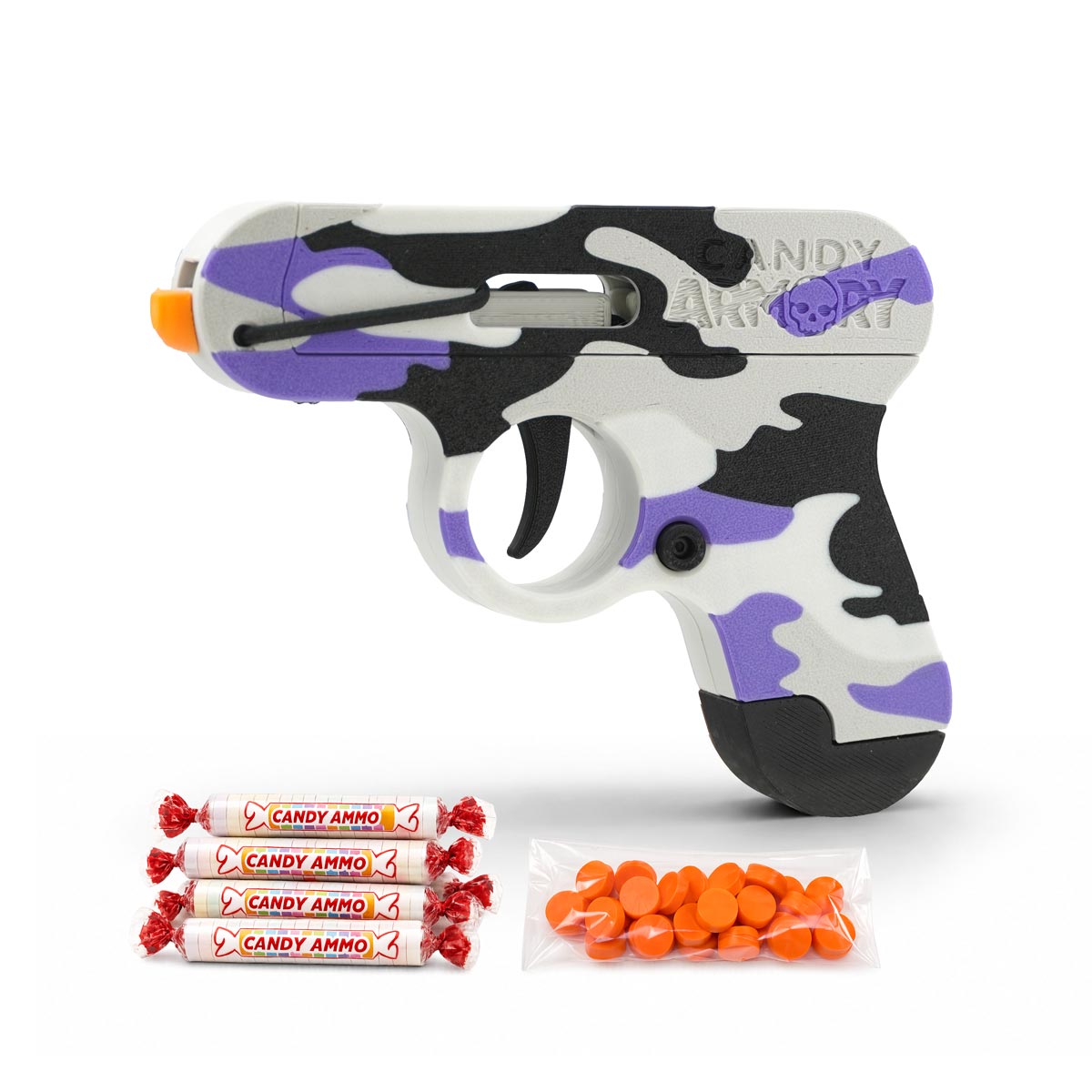 Smartee Gun - Camo - SSM3 - A gun that shoots Smarties Candy!