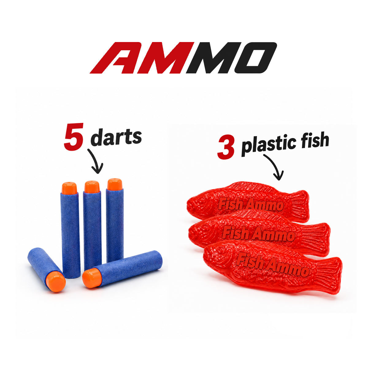 Fish Flinger - A toy that shoots Swedish Fish and Foam Darts!