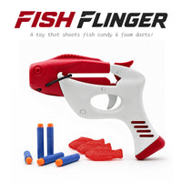 Fish Flinger - A toy that shoots Swedish Fish and Foam Darts!