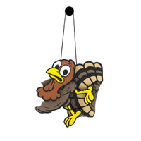 Turkey Target - Breaks apart when hit. Magnetically Snaps back together in seconds.