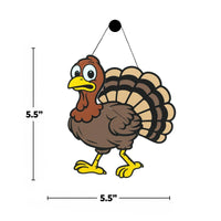 Turkey Target - Breaks apart when hit. Magnetically Snaps back together in seconds.