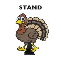 Turkey Target - Breaks apart when hit. Magnetically Snaps back together in seconds.
